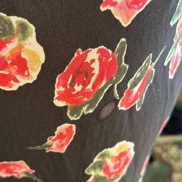 Realisation Par Black and Pink Floral Midi Dress - Picture 4 of 4